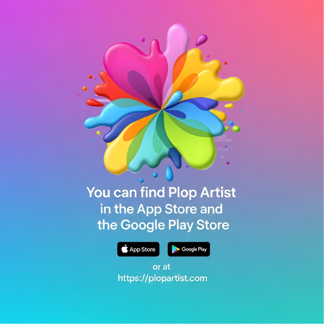 Plop Artist App Screenshot
